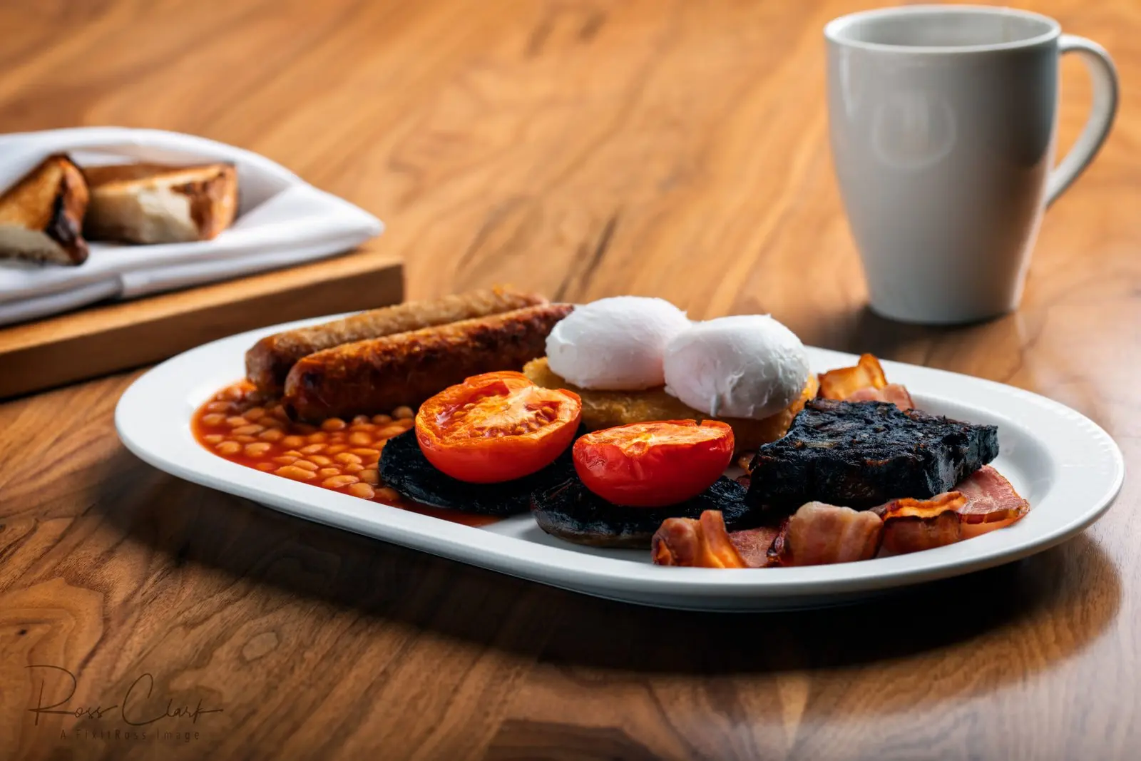 Full English breakfast photographed by FixItRoss